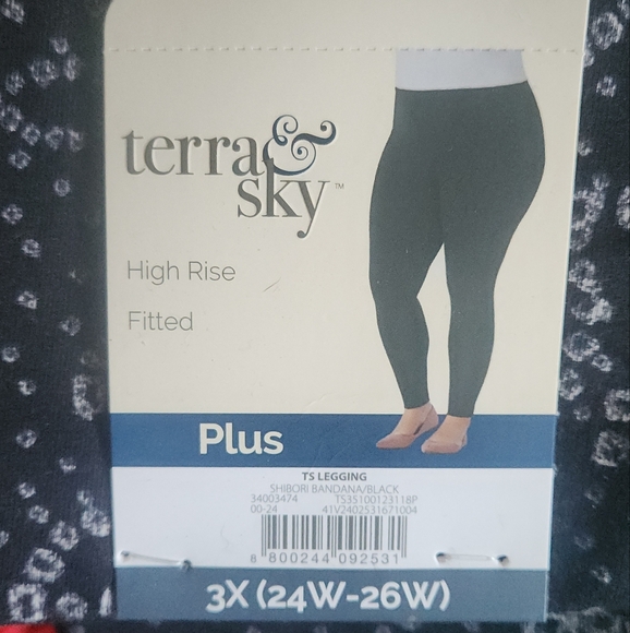Terra & Sky Pants - Terra & Sky Plus Size Leggings